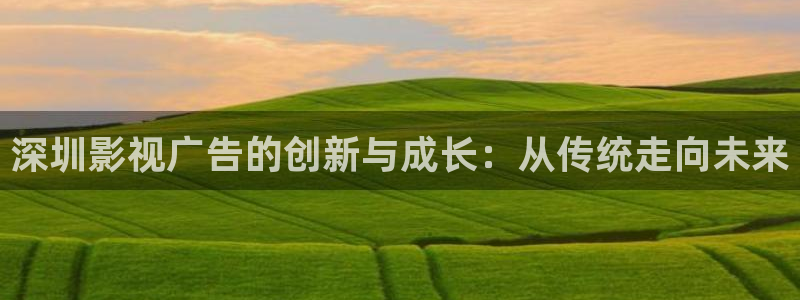 草莓视频无限在线观看：深圳影视广告的创新与成长：从传统走向未来